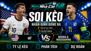Đội hình dự kiến trước trận Mỹ vs Bosnia & Herzegovina